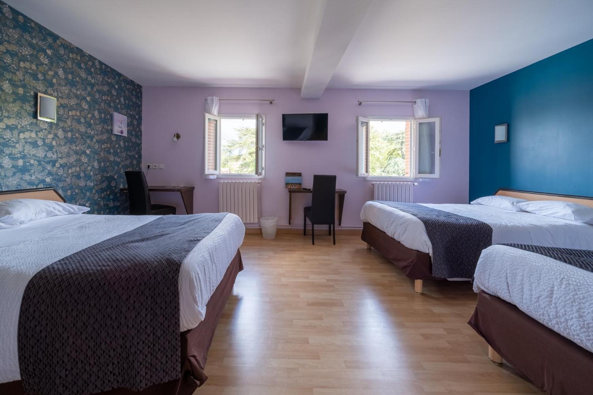 Hotel Restaurant Du Lauragais Logis De France Вільфранш-де-Лораґе Екстер'єр фото