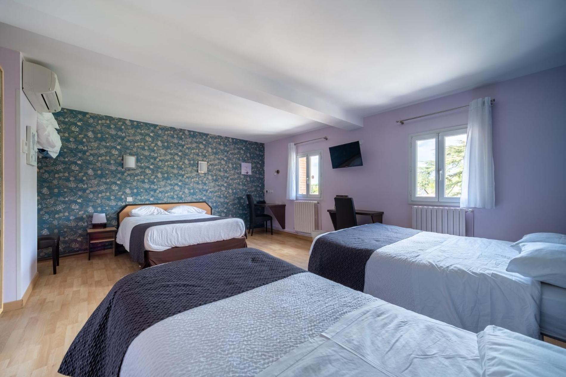 Hotel Restaurant Du Lauragais Logis De France Вільфранш-де-Лораґе Екстер'єр фото