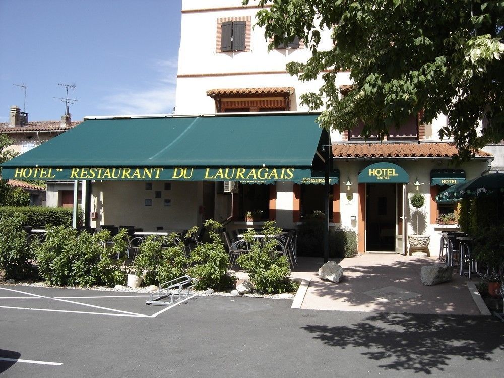 Hotel Restaurant Du Lauragais Logis De France Вільфранш-де-Лораґе Екстер'єр фото